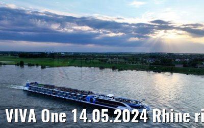 VIVA One 14.05.2024 Rhine river