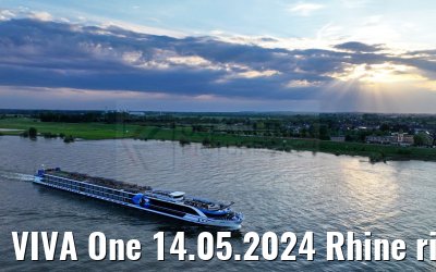 VIVA One 14.05.2024 Rhine river