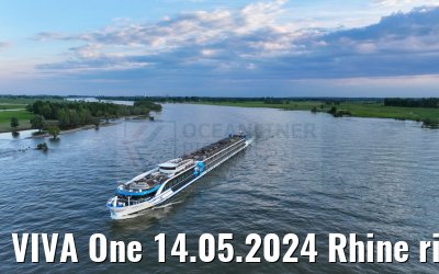 VIVA One 14.05.2024 Rhine river