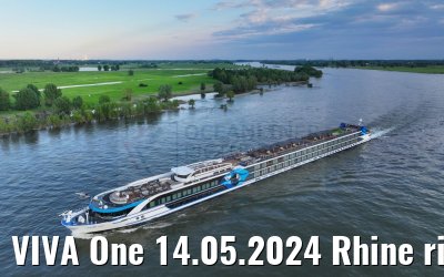VIVA One 14.05.2024 Rhine river