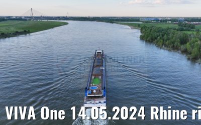 VIVA One 14.05.2024 Rhine river