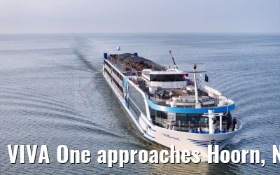 VIVA One approaches Hoorn, Netherlands 18.07.2024