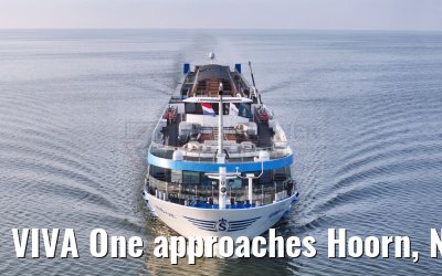 VIVA One approaches Hoorn, Netherlands 18.07.2024