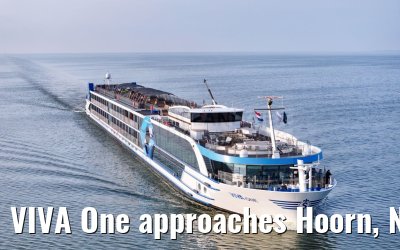 VIVA One approaches Hoorn, Netherlands 18.07.2024