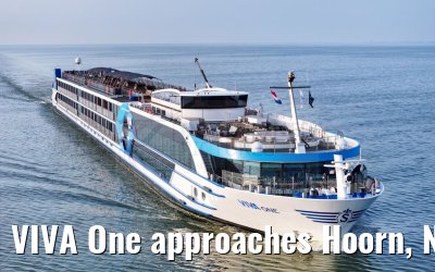 VIVA One approaches Hoorn, Netherlands 18.07.2024