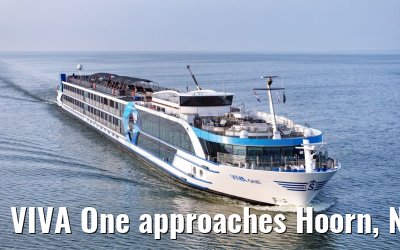 VIVA One approaches Hoorn, Netherlands 18.07.2024