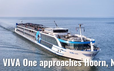 VIVA One approaches Hoorn, Netherlands 18.07.2024