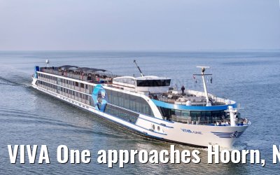 VIVA One approaches Hoorn, Netherlands 18.07.2024