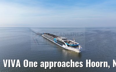 VIVA One approaches Hoorn, Netherlands 18.07.2024