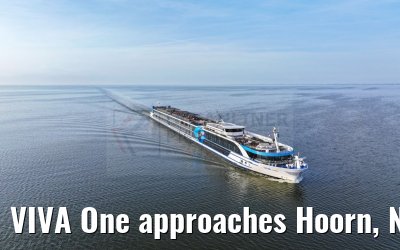 VIVA One approaches Hoorn, Netherlands 18.07.2024