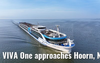 VIVA One approaches Hoorn, Netherlands 18.07.2024