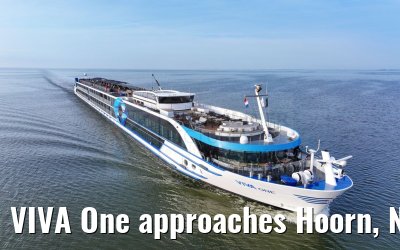 VIVA One approaches Hoorn, Netherlands 18.07.2024