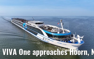 VIVA One approaches Hoorn, Netherlands 18.07.2024