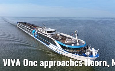 VIVA One approaches Hoorn, Netherlands 18.07.2024