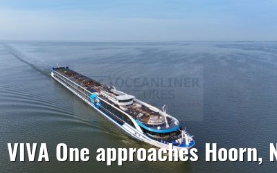 VIVA One approaches Hoorn, Netherlands 18.07.2024