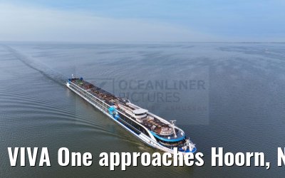 VIVA One approaches Hoorn, Netherlands 18.07.2024