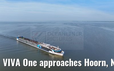 VIVA One approaches Hoorn, Netherlands 18.07.2024