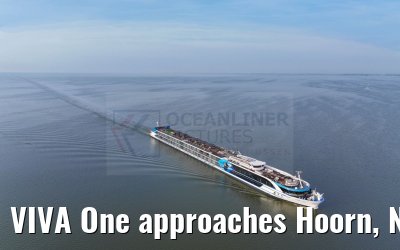 VIVA One approaches Hoorn, Netherlands 18.07.2024