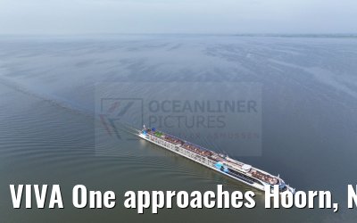 VIVA One approaches Hoorn, Netherlands 18.07.2024