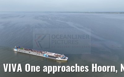 VIVA One approaches Hoorn, Netherlands 18.07.2024