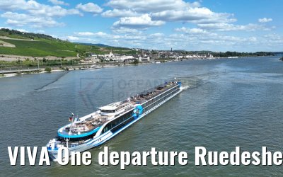 VIVA One departure Ruedesheim 25.08.2024