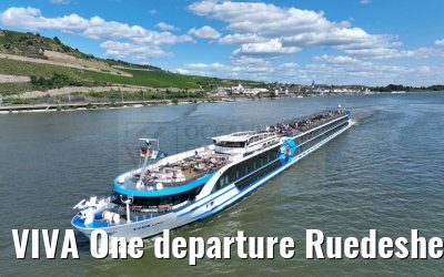 VIVA One departure Ruedesheim 25.08.2024