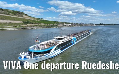 VIVA One departure Ruedesheim 25.08.2024