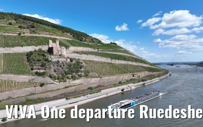 VIVA One departure Ruedesheim 25.08.2024