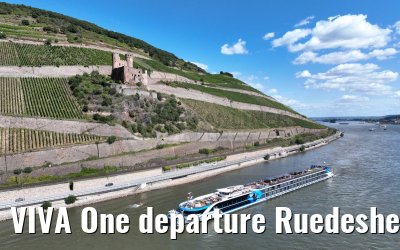 VIVA One departure Ruedesheim 25.08.2024