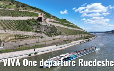 VIVA One departure Ruedesheim 25.08.2024