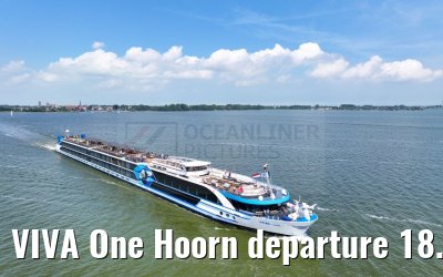 VIVA One Hoorn departure 18.07.2024