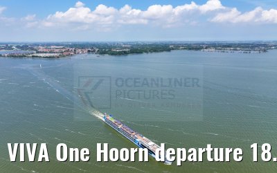 VIVA One Hoorn departure 18.07.2024