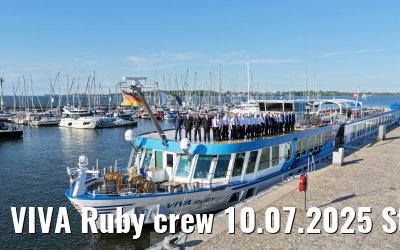 VIVA Ruby crew 10.07.2025 Stralsund