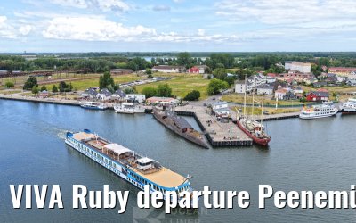 VIVA Ruby departure Peenemünde ß8.07.2025