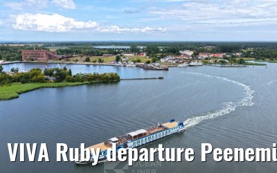 VIVA Ruby departure Peenemünde ß8.07.2025