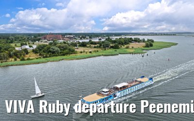 VIVA Ruby departure Peenemünde ß8.07.2025