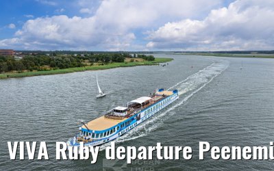 VIVA Ruby departure Peenemünde ß8.07.2025