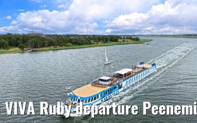VIVA Ruby departure Peenemünde ß8.07.2025