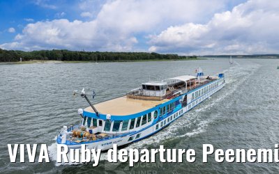 VIVA Ruby departure Peenemünde ß8.07.2025