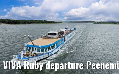 VIVA Ruby departure Peenemünde ß8.07.2025