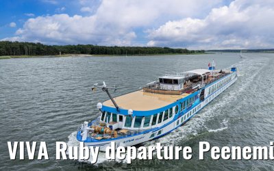 VIVA Ruby departure Peenemünde ß8.07.2025