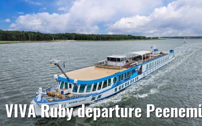 VIVA Ruby departure Peenemünde ß8.07.2025