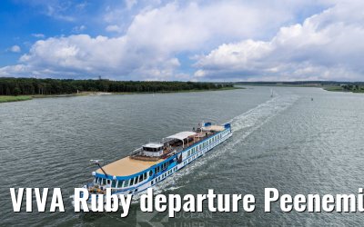 VIVA Ruby departure Peenemünde ß8.07.2025