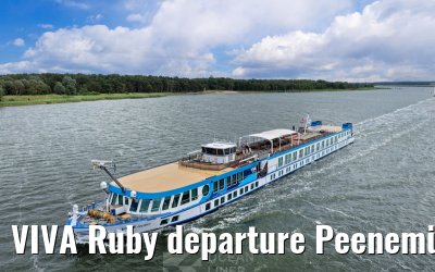 VIVA Ruby departure Peenemünde ß8.07.2025