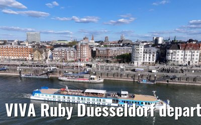 VIVA Ruby Duesseldorf departure 01.04.2025
