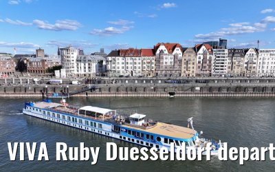 VIVA Ruby Duesseldorf departure 01.04.2025