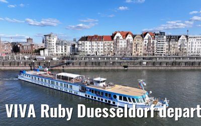 VIVA Ruby Duesseldorf departure 01.04.2025