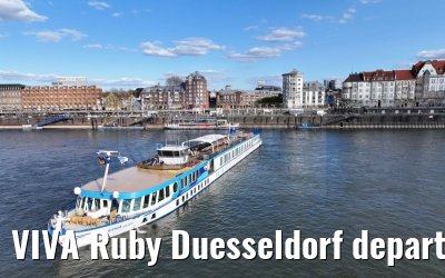 VIVA Ruby Duesseldorf departure 01.04.2025
