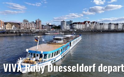 VIVA Ruby Duesseldorf departure 01.04.2025