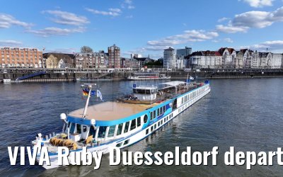 VIVA Ruby Duesseldorf departure 01.04.2025